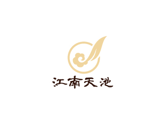 陈兆松的天池茶场茶馆logo设计