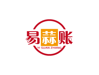 周金进的易蒜账会计代理公司logologo设计