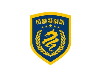 曾翼的风暴特战队logo设计