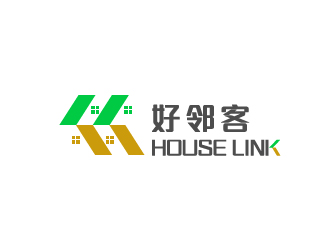 刘祥庆的好邻客 HOUSE LINKlogo设计