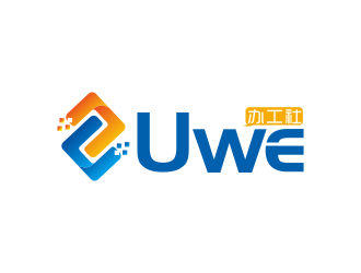 汤儒娟的Uwe办公社 联合办公创业logo设计