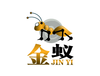 晓熹的金蚁logo设计