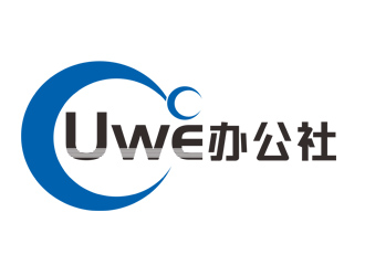 刘彩云的Uwe办公社 联合办公创业logo设计