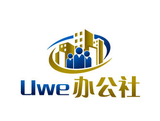 晓熹的Uwe办公社 联合办公创业logo设计
