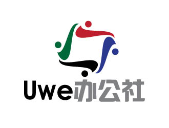 晓熹的Uwe办公社 联合办公创业logo设计