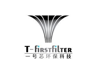 杨剑的T-firstfilter一号芯环保科技logo设计