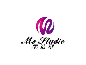 周金进的Mo Studio 墨造型logo设计