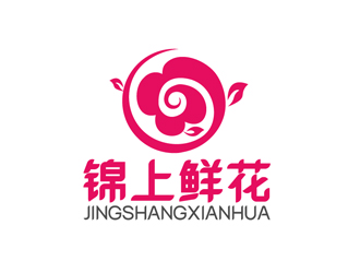 秦晓东的锦上鲜花logo设计