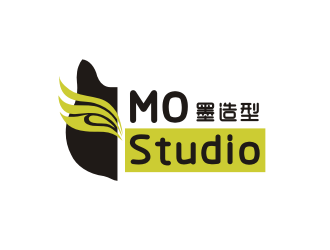 姜彦海的Mo Studio 墨造型logo设计