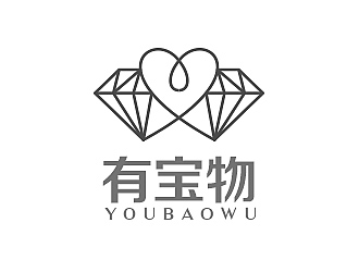柳辉腾的有宝物 购物网站logo设计