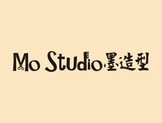 曾翼的Mo Studio 墨造型logo设计