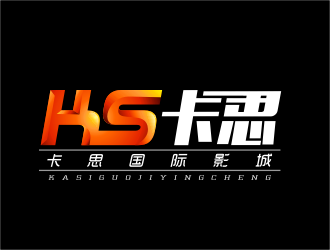 张峰的卡思国际影城logo设计
