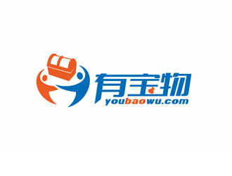 廖燕峰的有宝物 购物网站logo设计