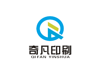 姜彦海的天津市奇凡印刷有限公司logo设计