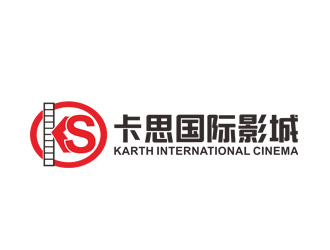 刘彩云的卡思国际影城logo设计