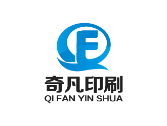 杨勇的天津市奇凡印刷有限公司logo设计