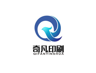 郭庆忠的天津市奇凡印刷有限公司logo设计