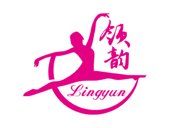 领韵国际艺术培训中心logo设计