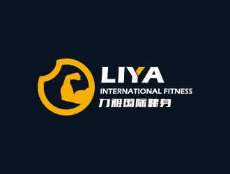 李冬冬的力雅国际健身logo设计