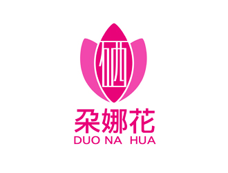 谭家强的朶娜花logo设计