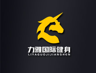 郭庆忠的力雅国际健身logo设计