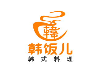 秦晓东的韩饭儿人物卡通logo设计