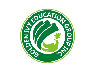 曾翼的Golden ivy education group inc.logo设计