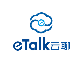 汤儒娟的eTalk 云聊logo设计