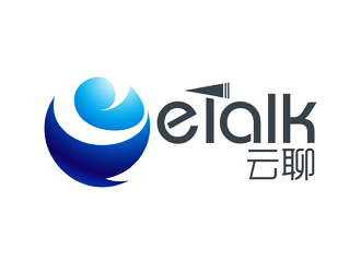 eTalk 云聊logo设计