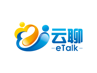 赵波的eTalk 云聊logo设计