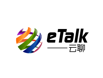 晓熹的eTalk 云聊logo设计