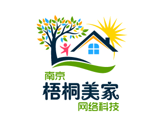 晓熹的南京梧桐美家网络科技有限公司logo设计