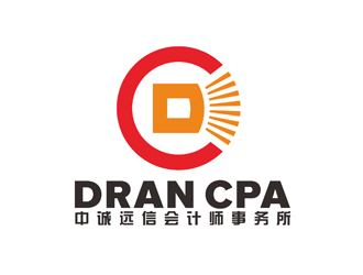 陈今朝的DRAN会计师事务所logo设计