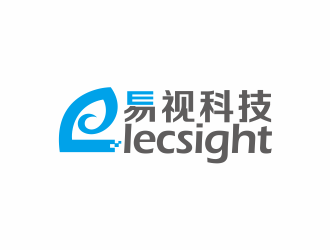 何嘉健的elecsight   易视科技logo设计
