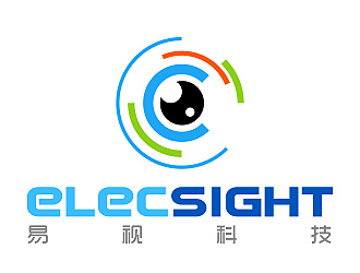 柳辉腾的elecsight   易视科技logo设计