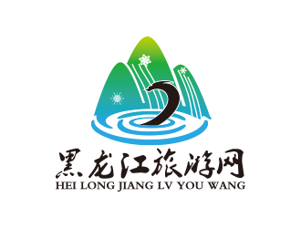 黄安悦的黑龙江旅游网logo设计