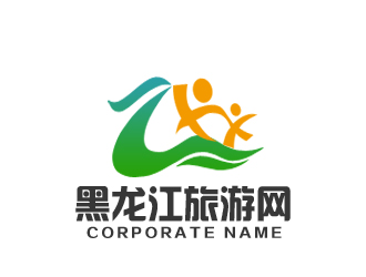 朱兵的黑龙江旅游网logo设计