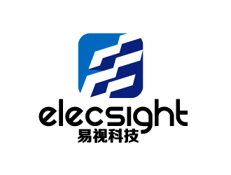晓熹的elecsight   易视科技logo设计