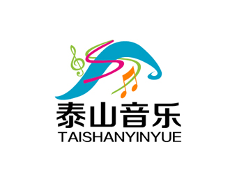秦晓东的泰山音乐艺术培训学校logo设计