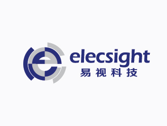 李冬冬的elecsight   易视科技logo设计