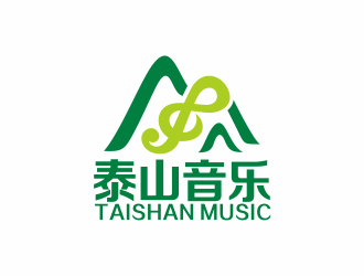 何嘉健的泰山音乐艺术培训学校logo设计