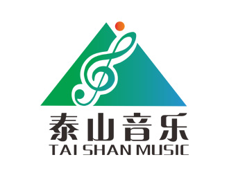 刘彩云的泰山音乐艺术培训学校logo设计