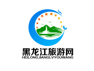 余亮亮的黑龙江旅游网logo设计