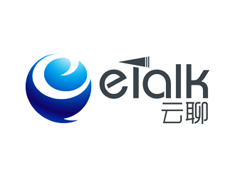 谭家强的eTalk 云聊logo设计