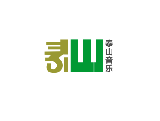 姜彦海的泰山音乐艺术培训学校logo设计