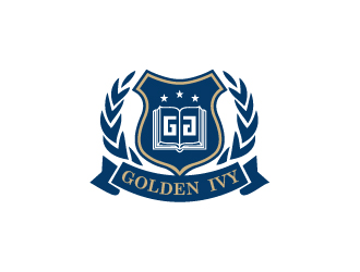 Ze的Golden ivy education group inc.logo设计