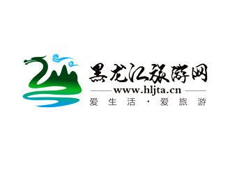 谭家强的黑龙江旅游网logo设计
