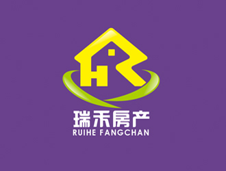 陈今朝的瑞禾房产logo设计