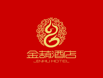 张发国的金葫酒店logo设计