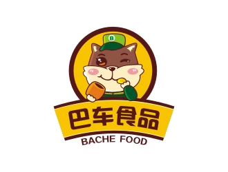 曾翼的汕头市巴车食品有限公司logo设计